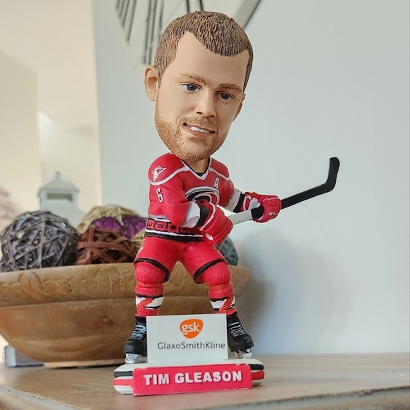 🏒 Carolina Hurricanes Tim Gleason Bobblehead – Limited Edition 2010, Boxed - Picture 1 of 16